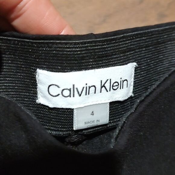 Calvin Klein 4 skinny trouser black - Picture 2 of 3